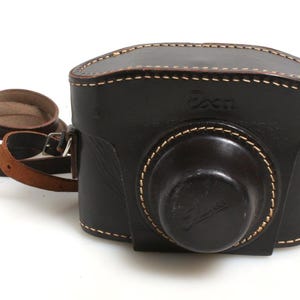 EXA vintage leren tas zoals deze is