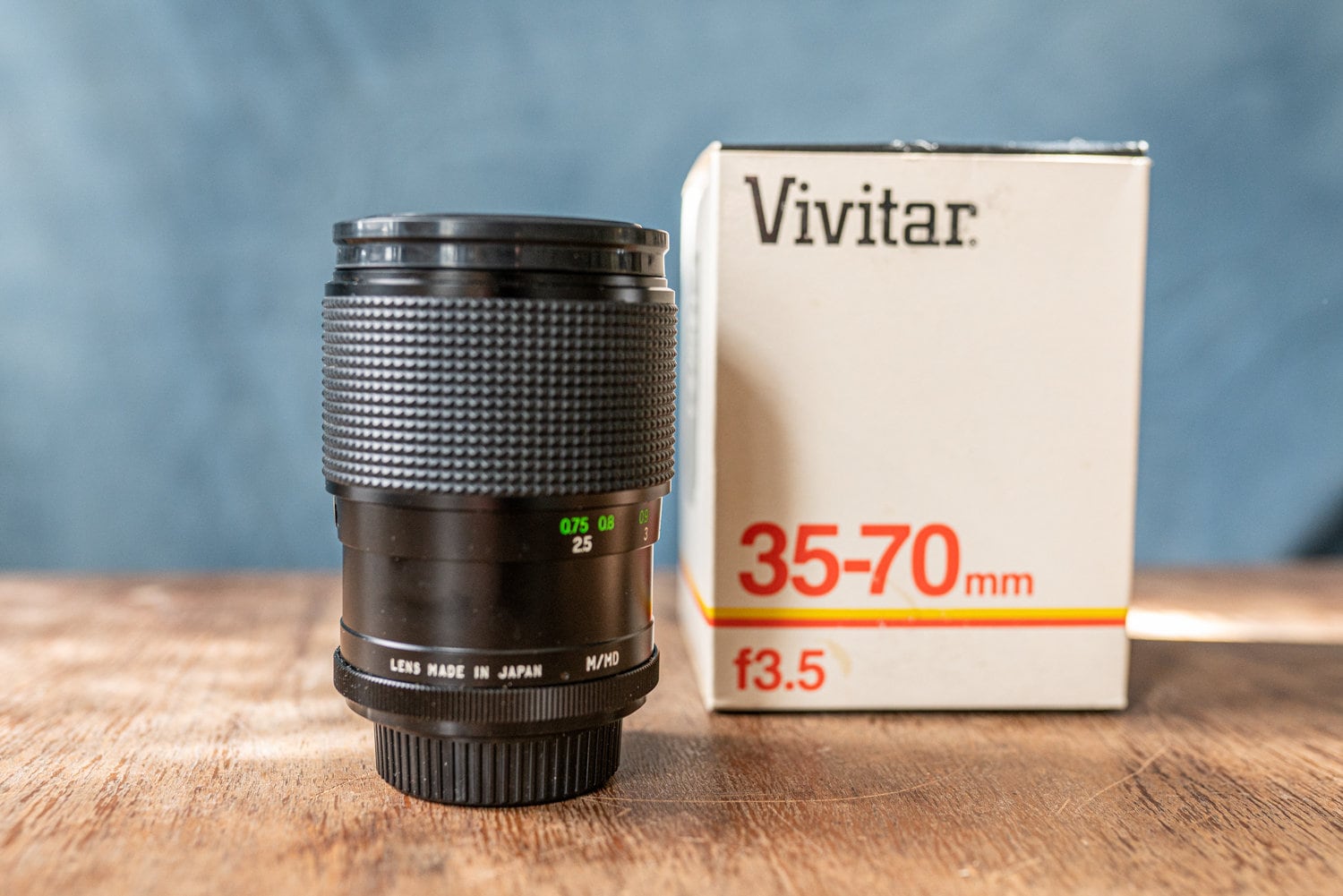 ミノルタ MD マウントカメラ用 Vivitar 35-70 mm f3.5 ズーム