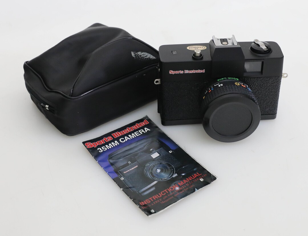 Sports Illustrated 35mm Point and Shoot Camera With Case and
