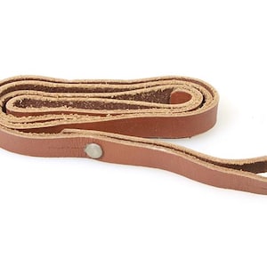 Brown Leather 1970s Camera Strap