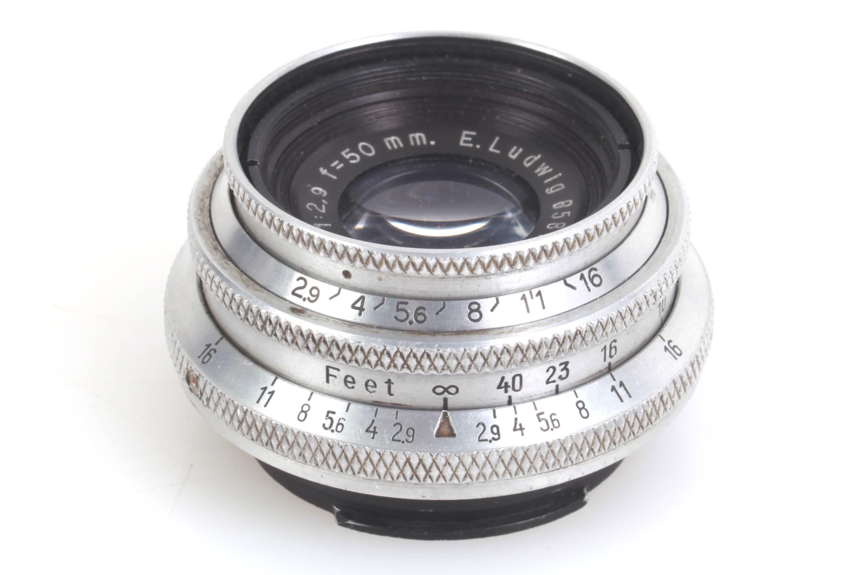 E. Ludwig Peronar 50mm F/2.9 Lens Exa - Etsy