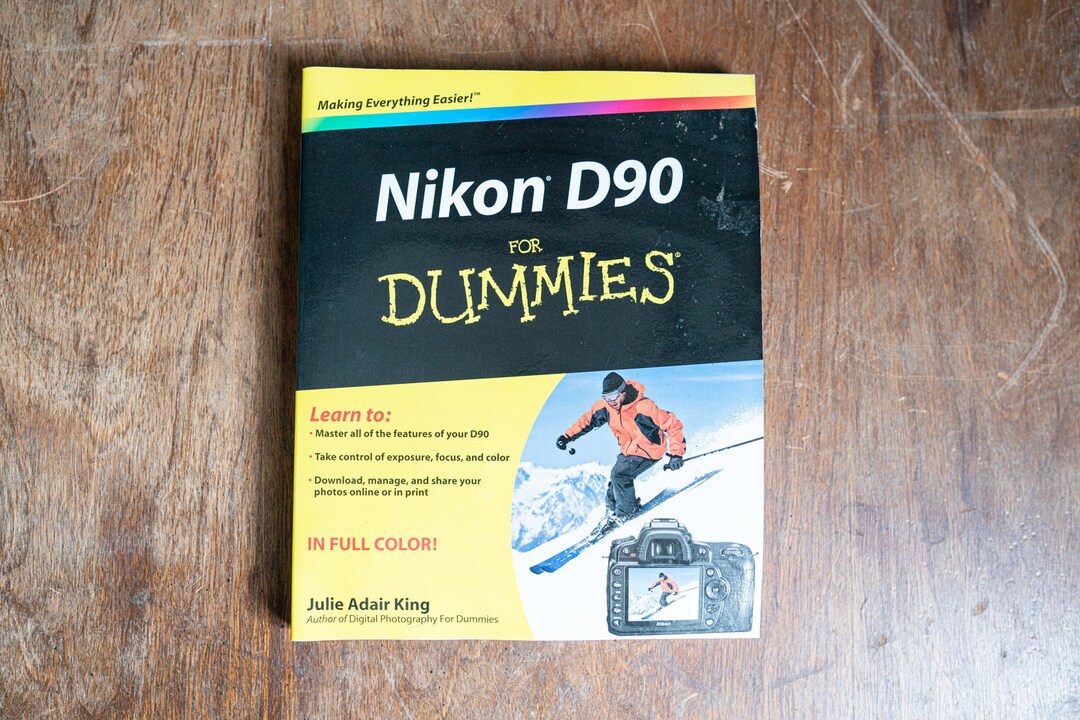 Nikon D90 DSLR for Dummies Etsy
