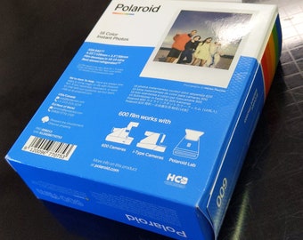 Polaroid 600 Color Film Pack, 16 Photos per Pack, Expired 8/21