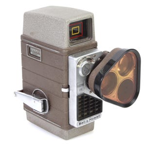 Bell & Howell-filmcamera met elektrisch oog, alleen rekwisieten of display