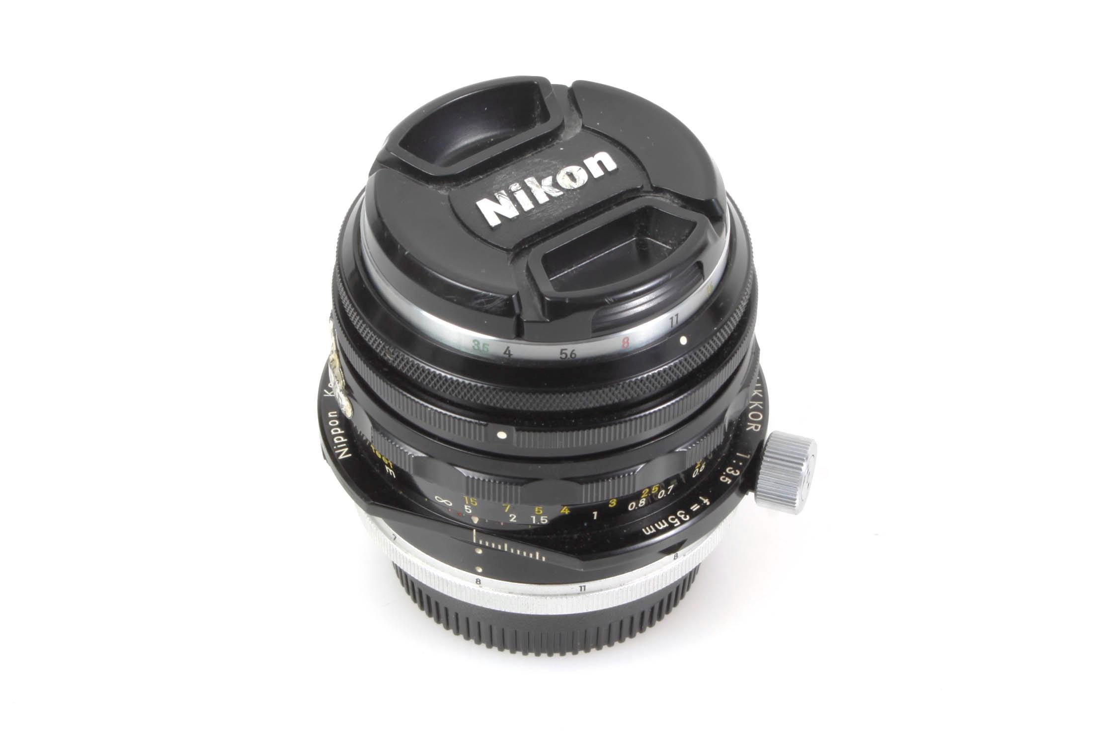 Nikon PC Nikkor 35mm F/3.5 Perspective Control Shift Lens (for