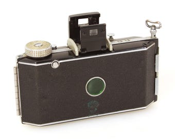 コダック バンタム アールデコ スペシャル 折りたたみカメラ（レザー