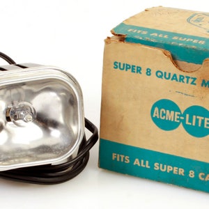 Super 8 Movie Lights mit Originalverpackung