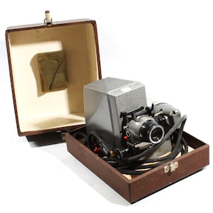 AV Concepts Corp Contained Reader Slide Projector 1970s Vintage