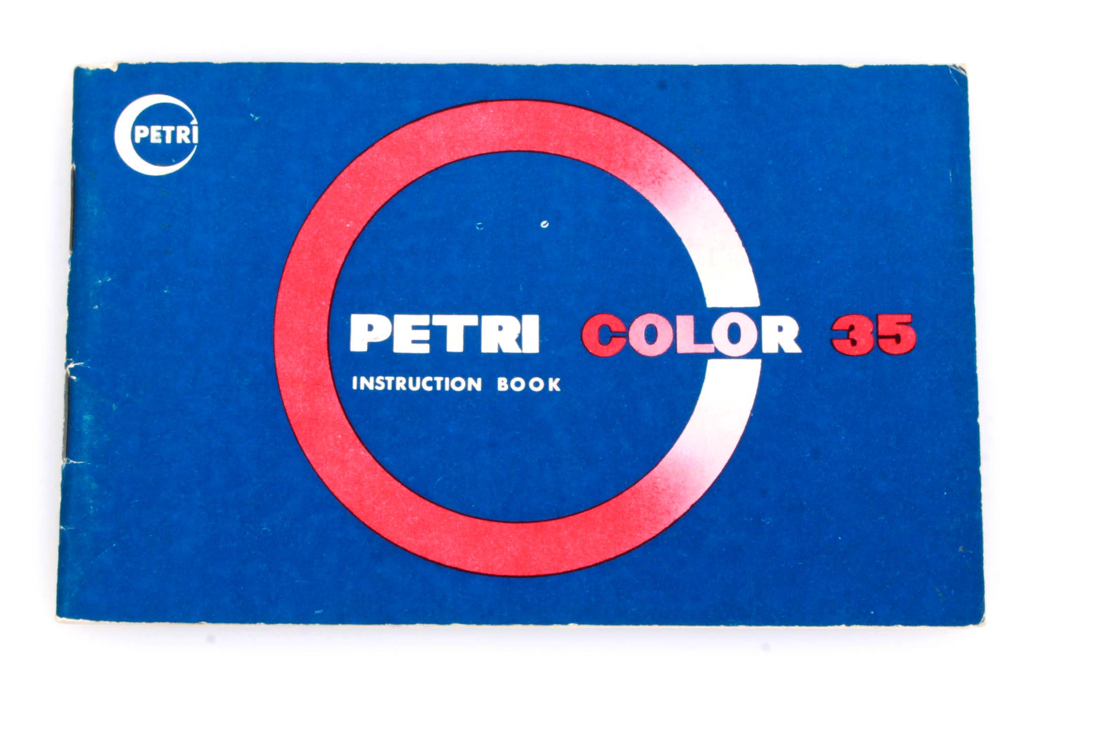 Petri Color 35 Instruction Book
