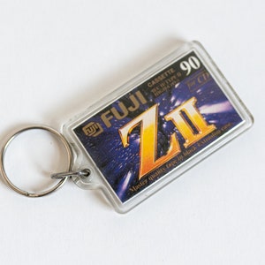 Fuji Fujifilm Zii Cassette Key Chain 1 3/8 x 2 1/8