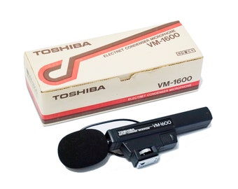 Toshiba Electret Condencer Microphone VM -1600 - Like New In Box