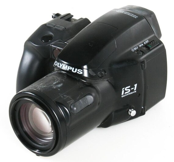Olympus is 1 Quartzdate 35mm Point and Shoot Zoom Film Camera for