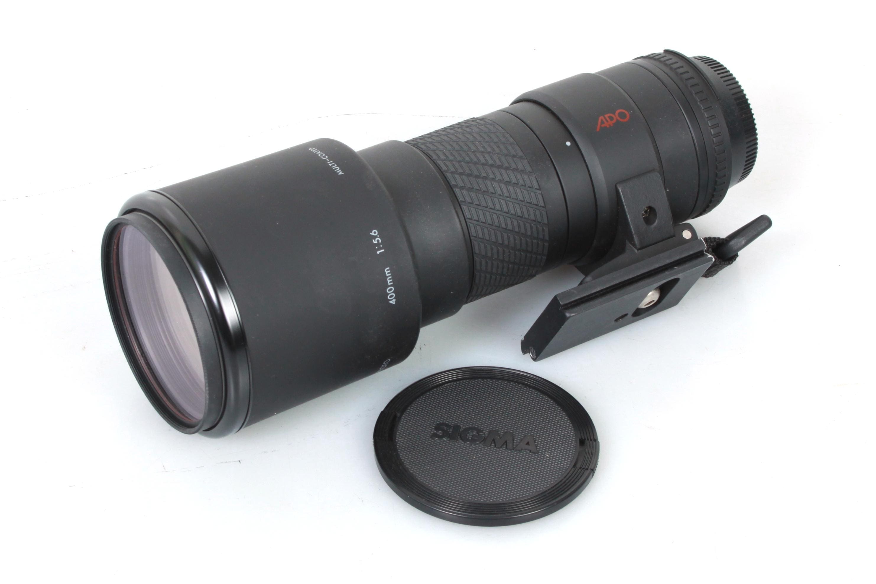 400mm F5.6 Sigma APO Nikon MF Telephoto Lens in Box & Case - Etsy