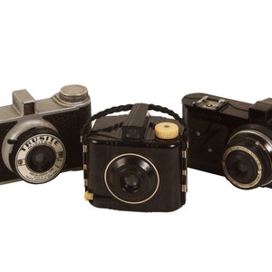 Vintage Point & Shooting Kamera Kollektion - Verkauft wie ist