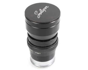 Soligor 135 mm F/4.5-lens voor Argus C3-camera