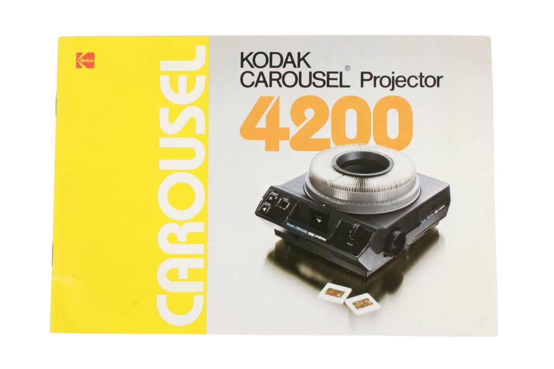 Kodak Slide Projector 4200 Manual Etsy