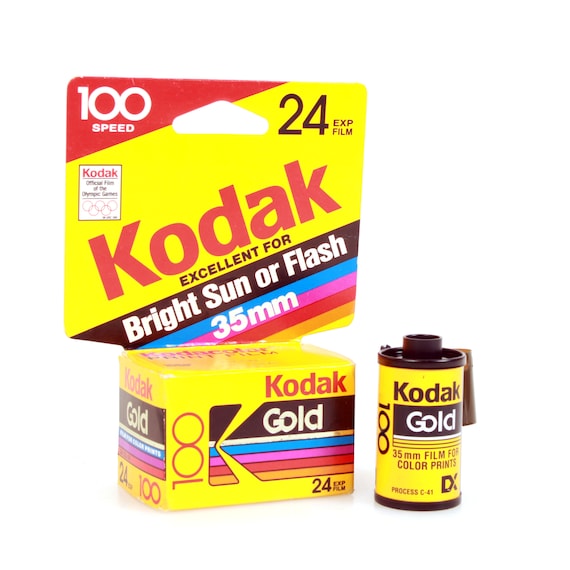 Kodak Gold 100 35mm Film Roll Expired Experimental