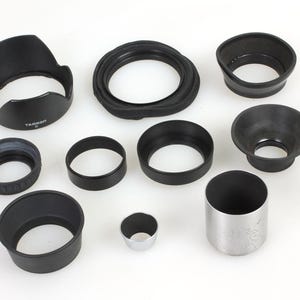Zonnekappen, diverse maten, per 10 inch
