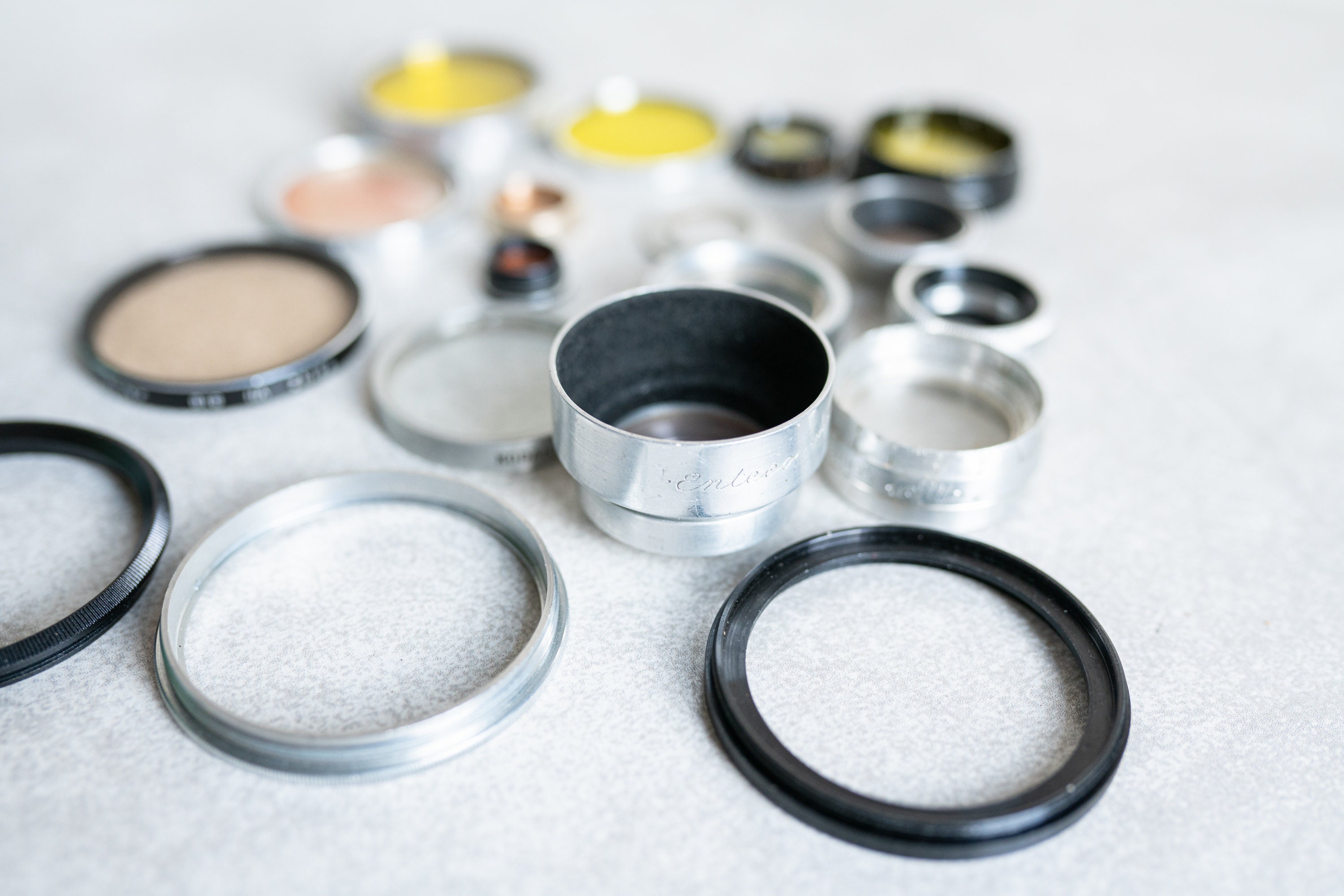 Filter Adapter Rings Photographic Filter and Adapter Rings Large Lot | Etsy