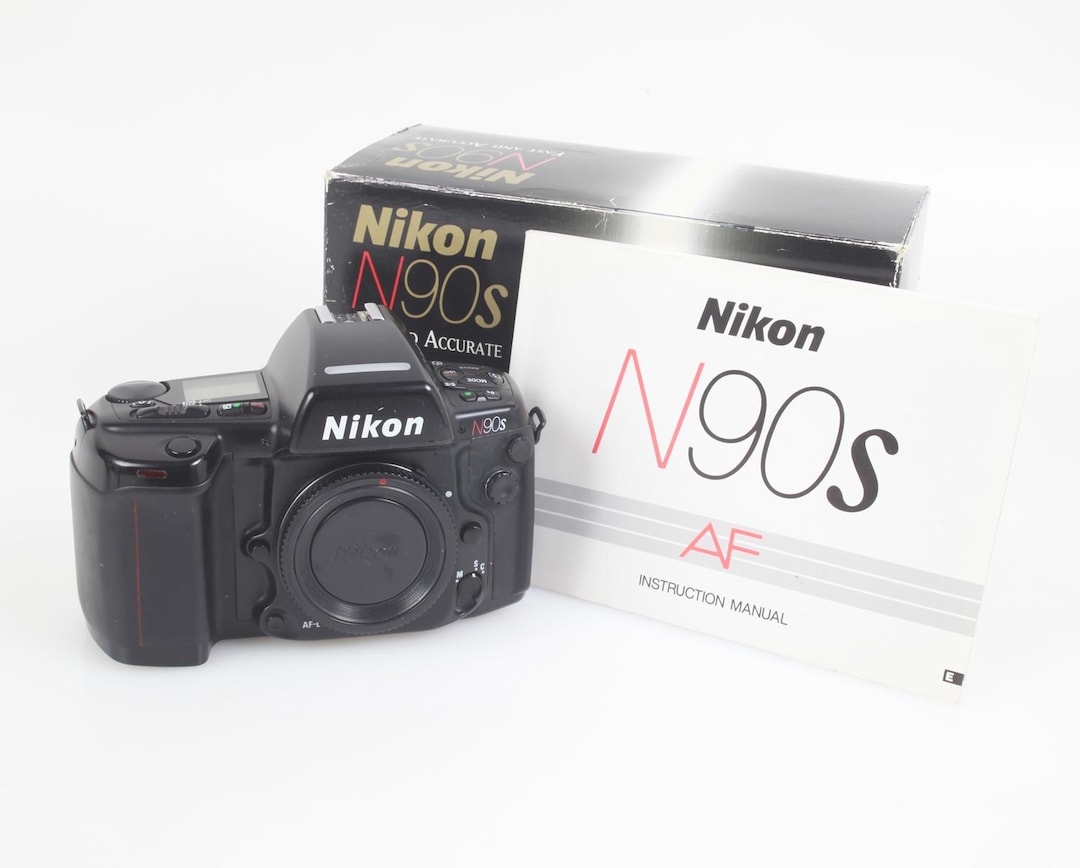 Nikon N90S 35mm SLR Film Camera in Box W/manual Tested Works - Etsy