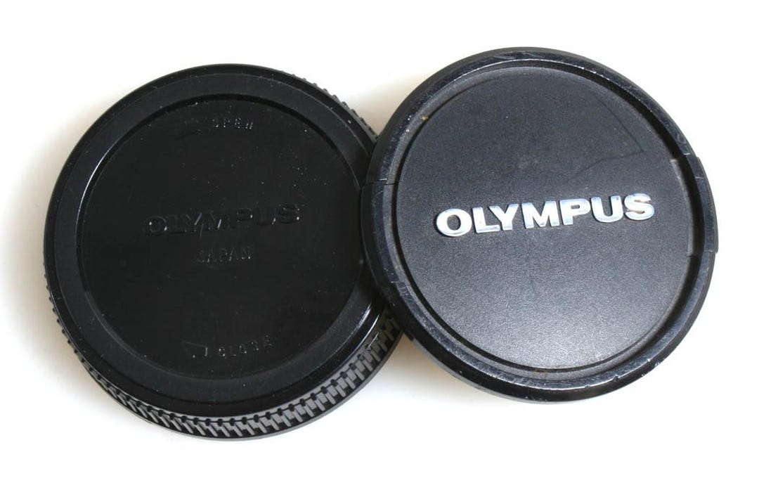 49mm Olympus Lens Cap Set, Front & Rear - Etsy