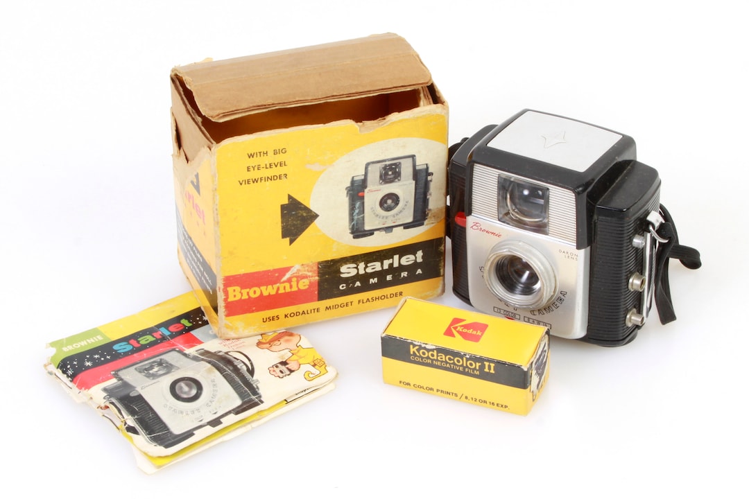 127 Film Brownie Camera in Box - Etsy