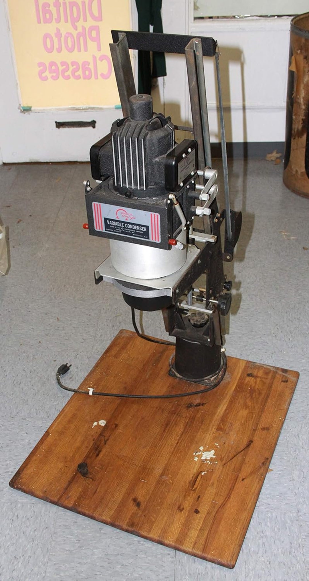 Omega 4X5 Photo Enlarger W/ 135MM F5.6 and 4X5 Condenser Head Etsy