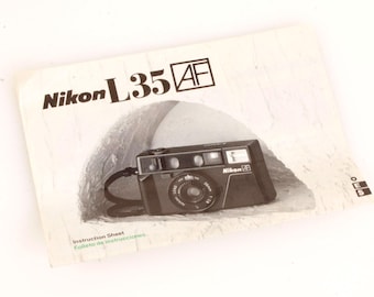 Nikon F4s / Nikon F4 復刻版取扱説明書 - オリジナルではありません