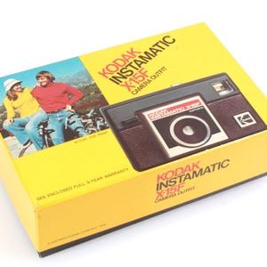 Kodak Instamatic X-15F 126 Camera with Film