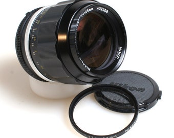 Nikon AI 105mm F2.5 Lens With L37C Filter