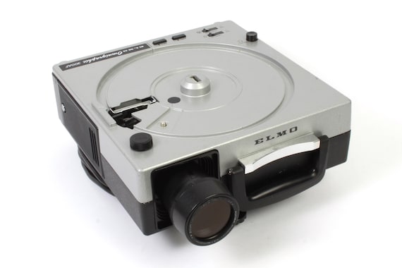 Kodak Elmo Omnigraphic 300AF 35mm Slide Projector W/ Slide Tray