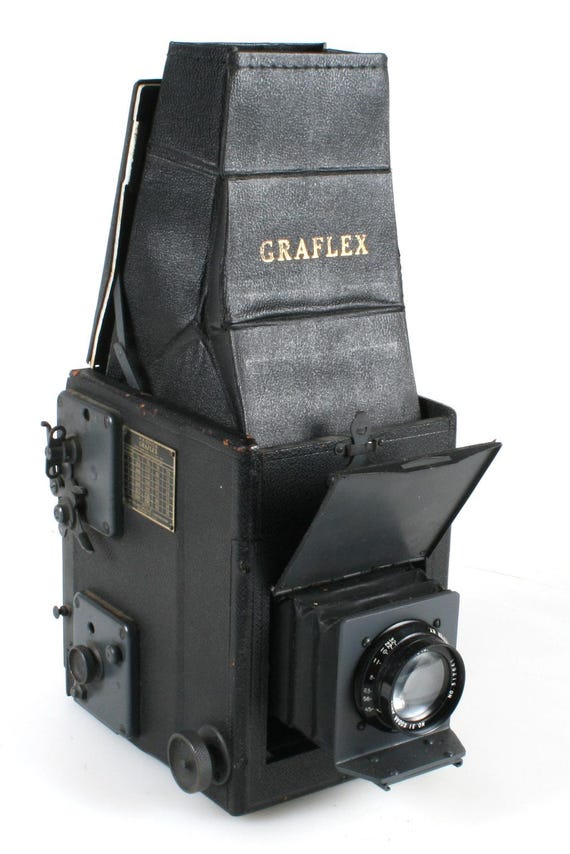 ヴィンテージ Graflex シリーズ B カメラと Kodak 127 mm レンズ