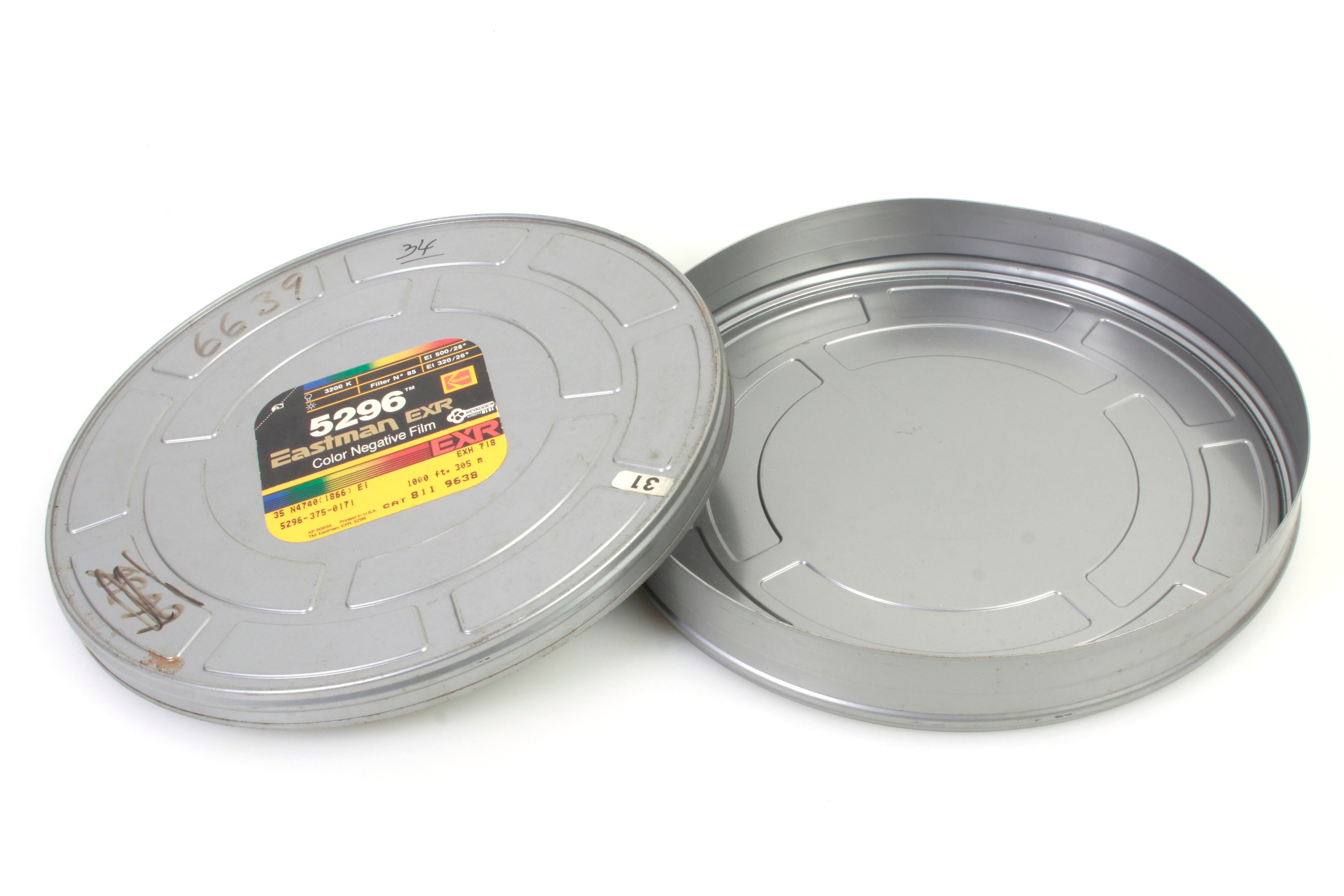 大型1000フィート映画フィルム缶 - Etsy 日本