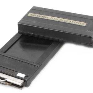 Film Holder 2 1/4 X 3 1/4 And Film Pack Adapter