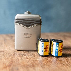 Nikon Nuvis S APS Film Camera Tested and Works - Comes w/ Two Rolls of APS Film