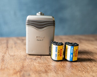 Nikon Nuvis S APS Film Camera - Tested, with 2 Kodak Film Rolls