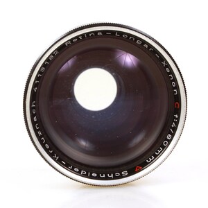 Téléobjectif Schneider Kreuznach 80 Mm F/4 – Pour Kodak Retina Reflex (Longar Xenon C), Mise Au Point Manuelle