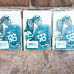 3 1/2 x 5 Clear Acrylic Self Standing Frame - Set of 3