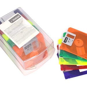 3,5-tums disketter Imation Neon 36 2hd 1,44mb Fast N Free