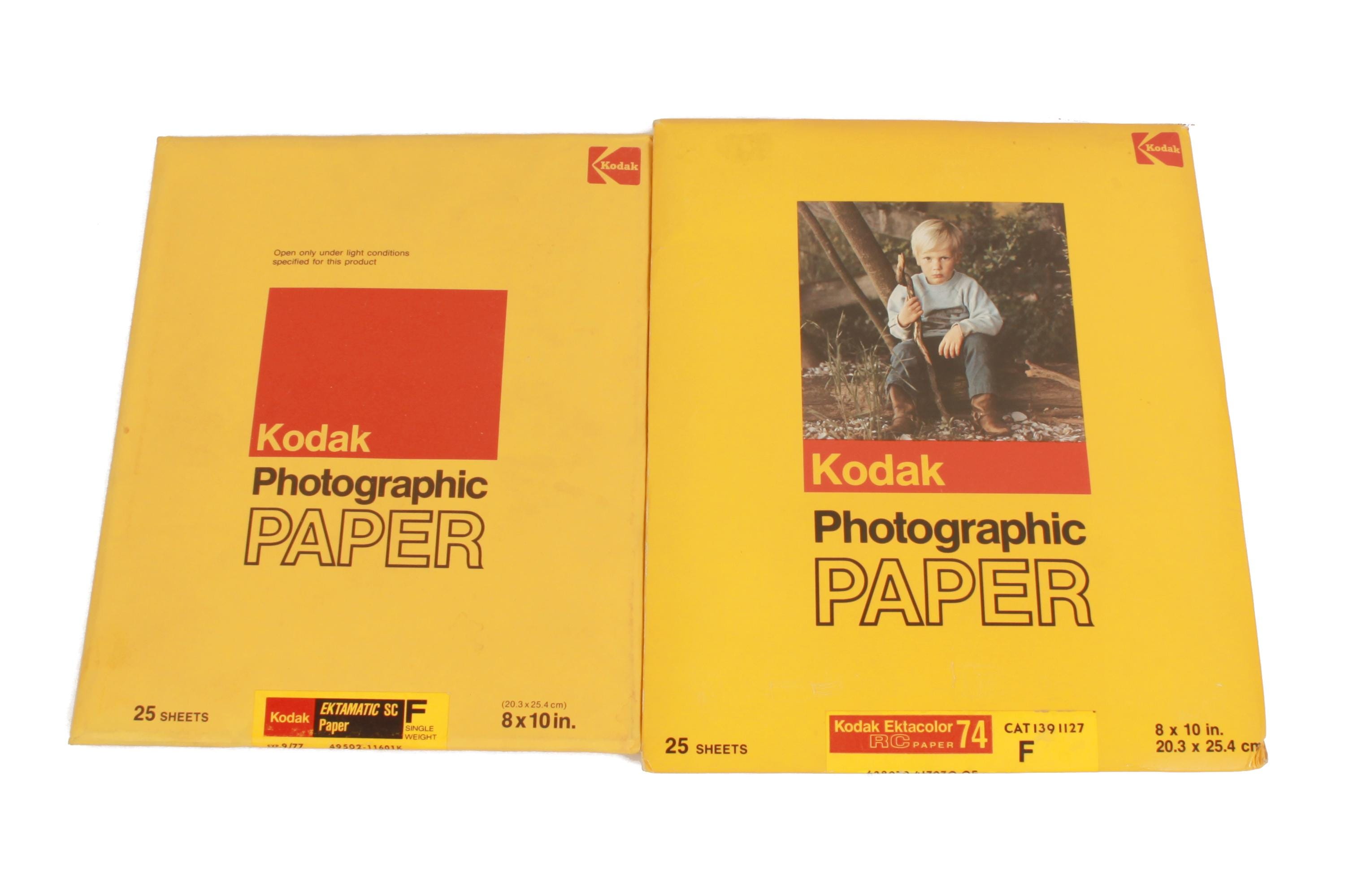 Papier Photo Film Positif Visual Graphics Corp. 8x10'' - 50 Feuilles, Neuf