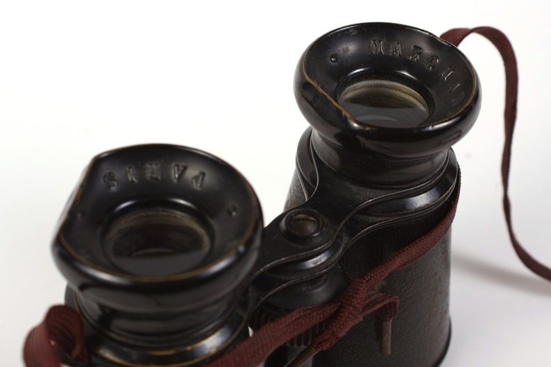 Vintage Binoculars w Strap