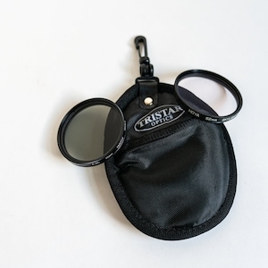52mm Hoya Skylight (1B) and Tristar Optics Circular Polarizer Filters w/ Case