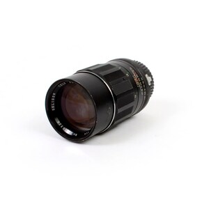 Minolta Film Camera 135mm Portrait Lens w/ Rear Cap