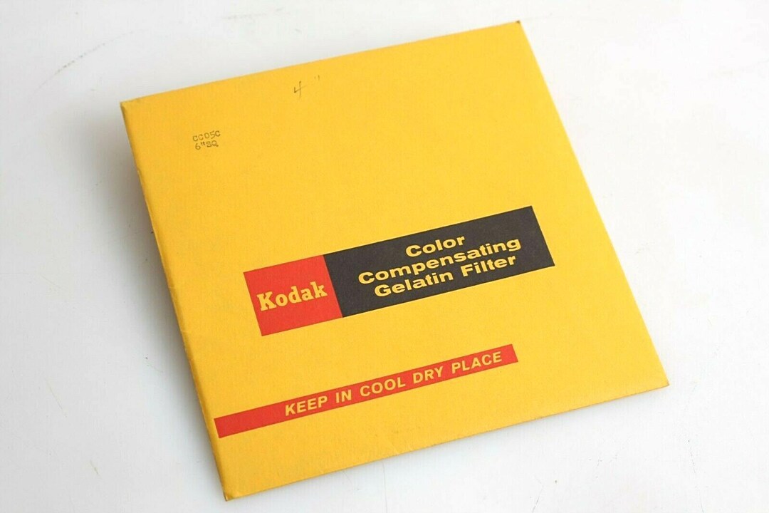 Kodak Color Compensating Gelatin Filter Cc05c - Etsy