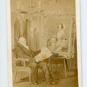 Sir Moses Montefiore Cdv By John C Twyman & Son, Ramsgate