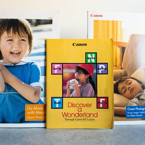 Canon EF Lens Books - Set of 3