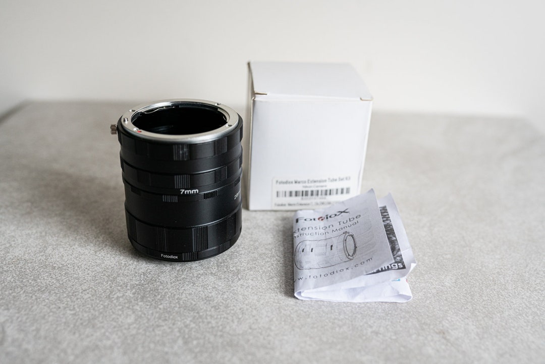 Fotodiox Macro Extension Tube Set for Nikon F Mount Etsy
