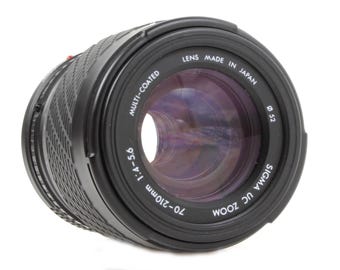 Sigma UC Zoom 70-210mm F/4-5.6 Lens for Canon - Etsy