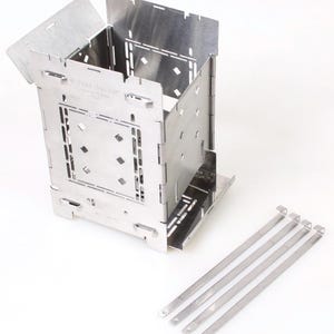 Fire Box Stainless Steel Portable Camping Twig Stove
