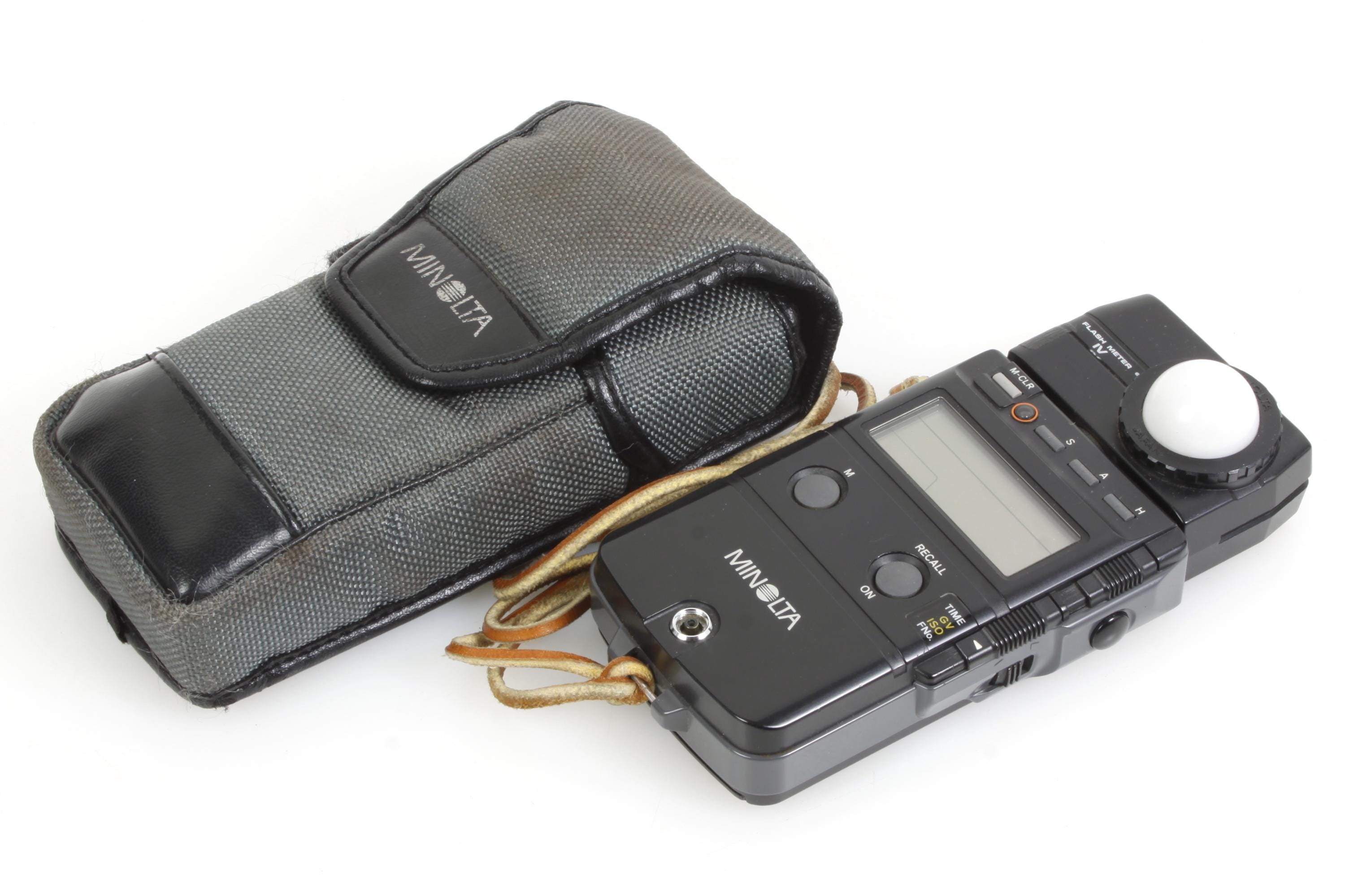Minolta Flash Meter IV w/ Case